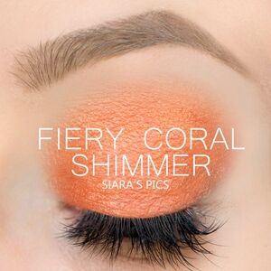 Fiery Coral Shimmer ShadowSense